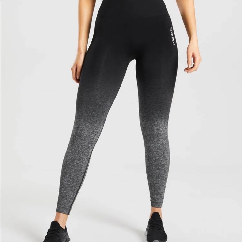 Gymshark Ombre Black Leggings